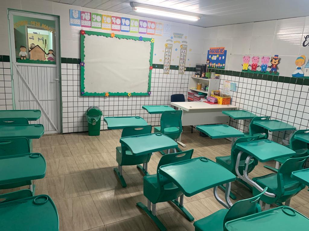 Sala de aula do Colégio CESO